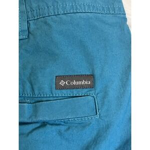 Columbia Shorts Mens L Light Beige Nylon‎ Hiking Outdoor Cargo 40/lot Of 2 Pair